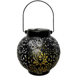 Laden Sie das Bild in den Galerie-Viewer, Solar-Laterne LED Blumenornament
