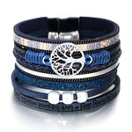 Charger l'image dans la galerie, Bracelet en cuir « Bohème »
