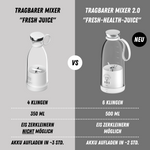 Charger l'image dans la galerie, Tragbarer Mixer 2.0 "fresh-health-juice"
